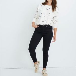 Madewell Petite 9" Mid-Rise Skinny Jeans in Lunar Wash: TENCEL™ Denim Edition